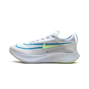 Zoom Fly 4 "White / Blue / Lime" CT2392 100