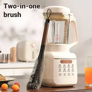 Stainless Steel Cup Wall Breaking Machine Brush Two-in-One Cleaning Long-Handed Brush Cleaning Artifact Multi-Functional Cup Washing Machine