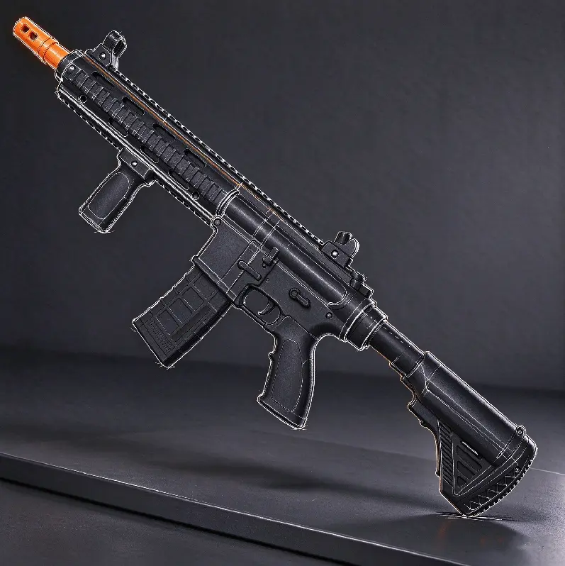 Kids Toy Gun Soft Foam Dart Blaster, Outdoor Interactive Shooting Game Toy for Boys, Novelty Play Toy, Not Real Gun