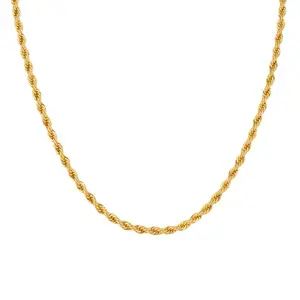 Solid 4mm Rope Chain, Fashion Accessory Costume Jewelry Necklace
