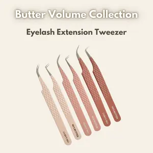 Butter Volume Tweezers | Eyelash Extension Tweezer