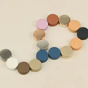 10 pairs of sewing-free clothes clips, headscarves and scarves buttons, flat round clothes clips, Adjustable clips, suitable for sweaters, shirts, quick adjustment, buttons without sewing, shirt accessories, sweater fixers