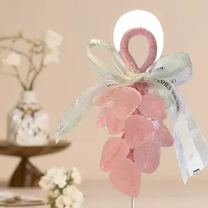 Handcrafted Decorative Grape-Shaped Soap Gift Set — 25 grape-shaped scented soaps with enduring fresh fragrance. Bathroom décor, home accessory, gift for women and friends, Valentine's Day gift