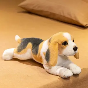 Realistic Corgi Plush Toy, Spot Dog Charlie Biscuit Doll, Soft Stuffed Animal Figure, Perfect Gift for Kids & Pet Lovers