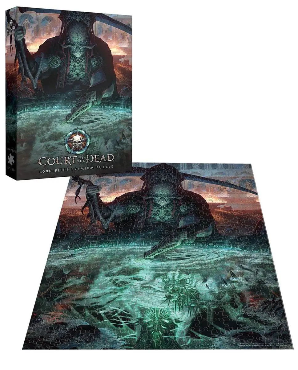 Court of the Dead #1 Rectangular 1000-Piece Puzzle, Boredom Buster for Indoor Fun, Quality Time with Kids, Screen-Free Kids Activity