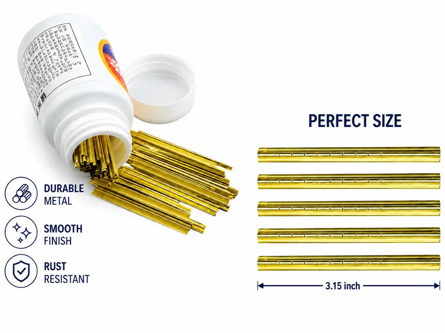 100pcs Precision Foil Impressioning Strips for Dimple Locks - Hardware, Dual Thickness (50pcs 0.05mm, 50pcs 0.06mm), 1 Box Packaging, All Seasons Compatibility