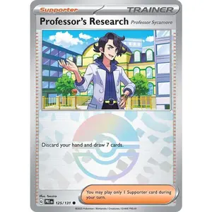 Professor's Research [Professor Sycamore] (Poke Ball Pattern) SV: Prismatic Evolutions 125/131