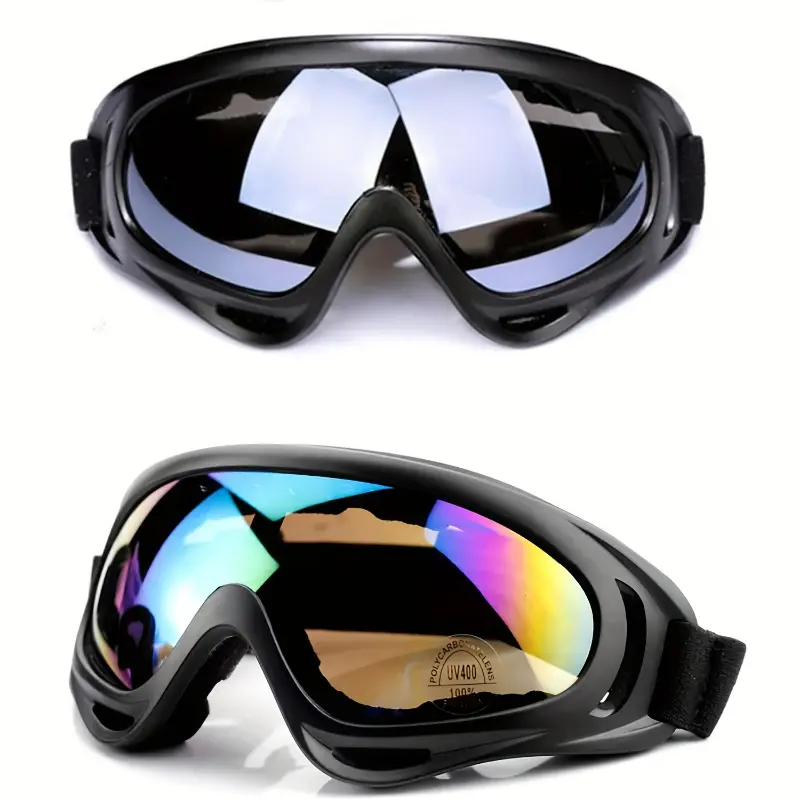 Polarized UV-Protective Ski Goggles - Anti-Scratch, Dustproof, Multi-Layer Lens Sports Eyewear for Men and Women Snowboarding