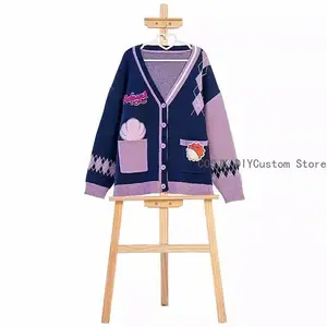 Game Love and Deepspace Rafayel Sylus Zayne Xavier Cosplay Costume Sweater Knitted Cardigan For Halloween Christmas S-L