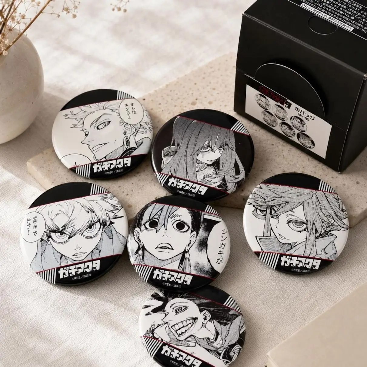 6 Ops (NOT COMBO 6) Anime Character Pin Button Bag Accessories, Aesthetic Gamer Backpack Pins