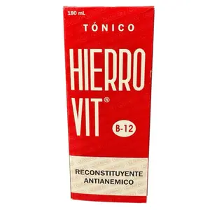 Hierro Vit B12 Reconstituyente antianemico tonico 180 ml