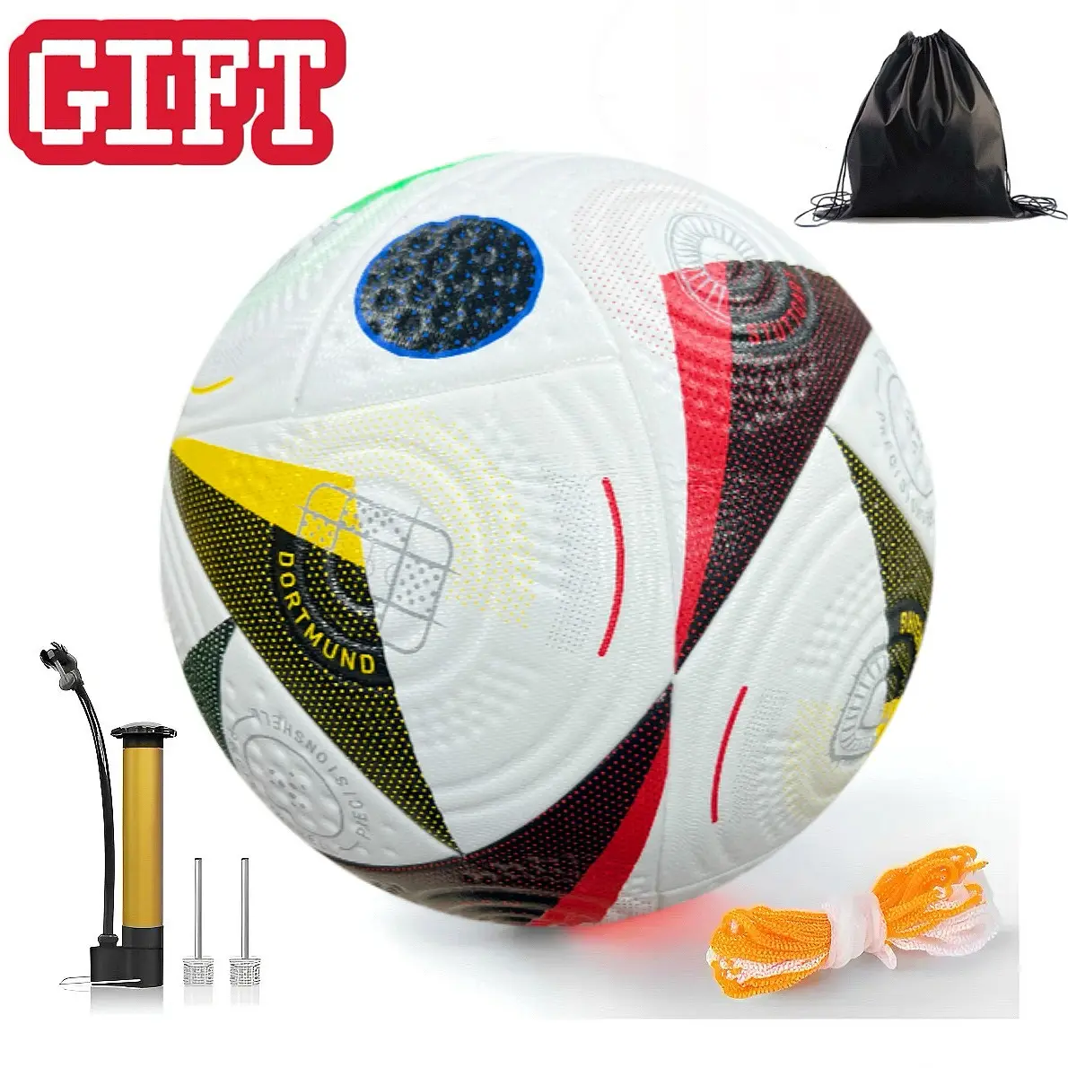 Size 5 Football, Soccer Ball, 1 Count Seamless Design Football, High Elasticity Football for Professional Training & Competition, Ideal Gift for Sports Enthusiasts, Football Balls