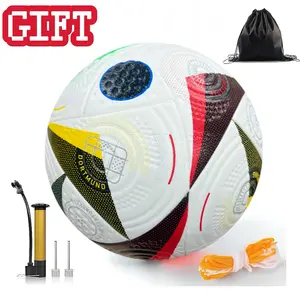 Size 5 Football, Soccer Ball, 1 Count Seamless Design Football, High Elasticity Football for Professional Training & Competition, Ideal Gift for Sports Enthusiasts