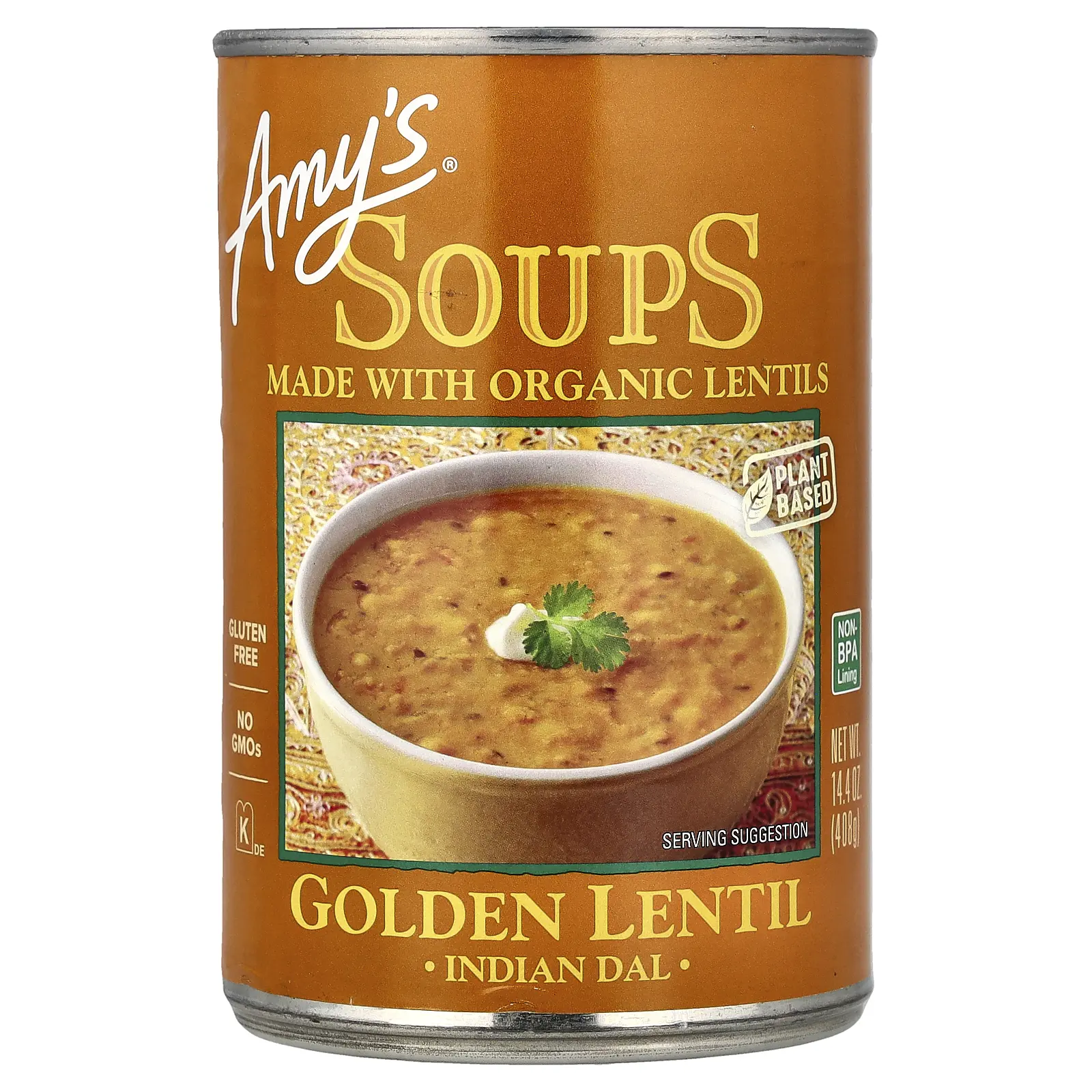 Amy's Soups, Golden Lentil, 14.4 oz (408 g)