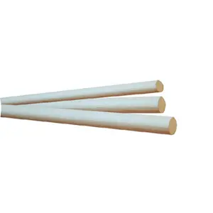 Rods Solid Wooden Dowel Rods - 0.5 in. Diameter, for DIY, Leathercraft, and Toys & Hobbies Projects, Solid Wood