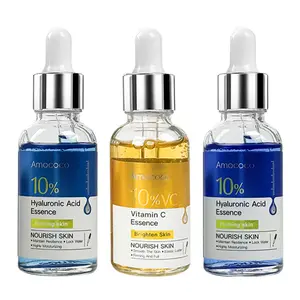 Amococo Essence Oil with 10% Hyaluronic Acid & Vitamin C for Deep Moisturizing Hydration, Anti-Aging, and Acne Defense - Comfort