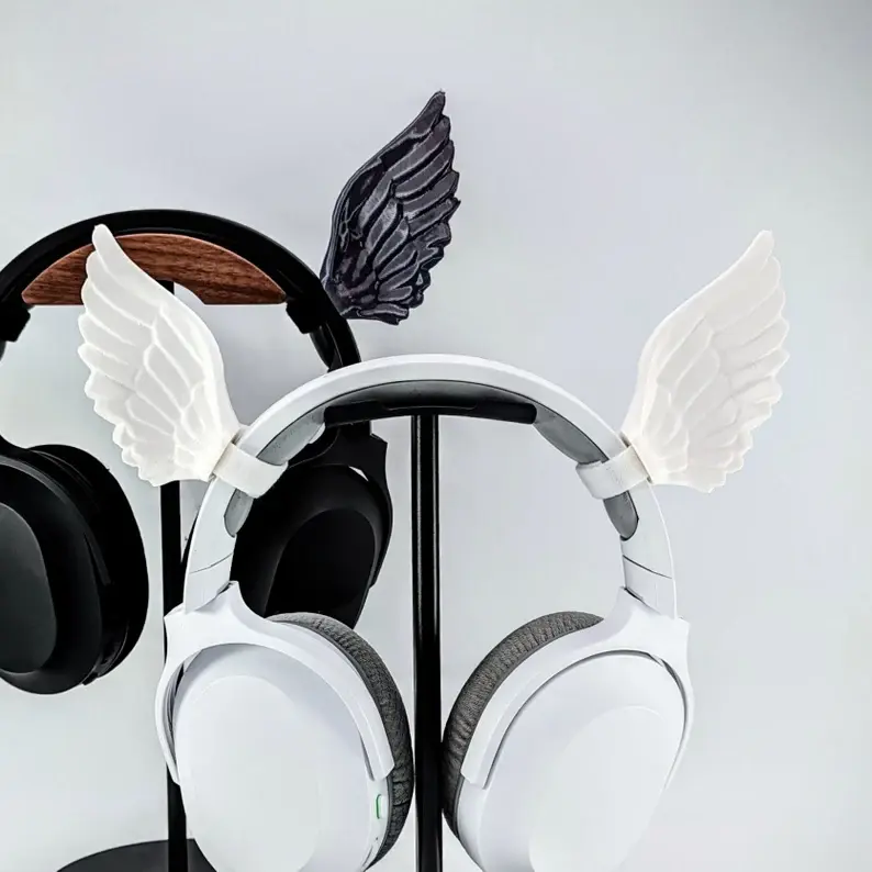 Angel Wings Attachment Headphone | Streaming Headset Accessory