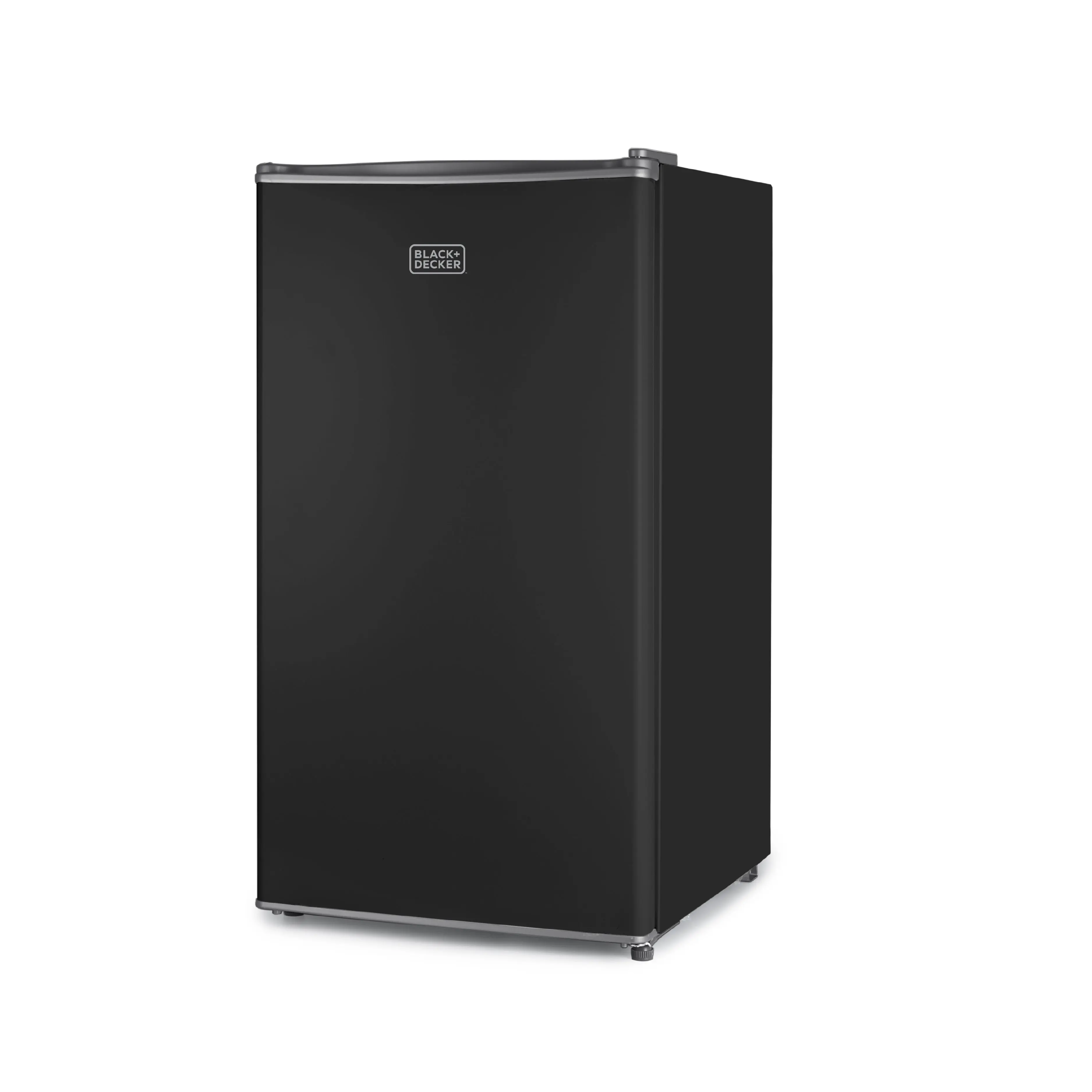 BLACK+DECKER 3.2 Cu. Ft. Compact Refrigerator, ENERGY STAR Certified Small Refrigerator, Single Door Mini Fridge with Chiller Compartment, Personal Fridge for Home or Dorm Room