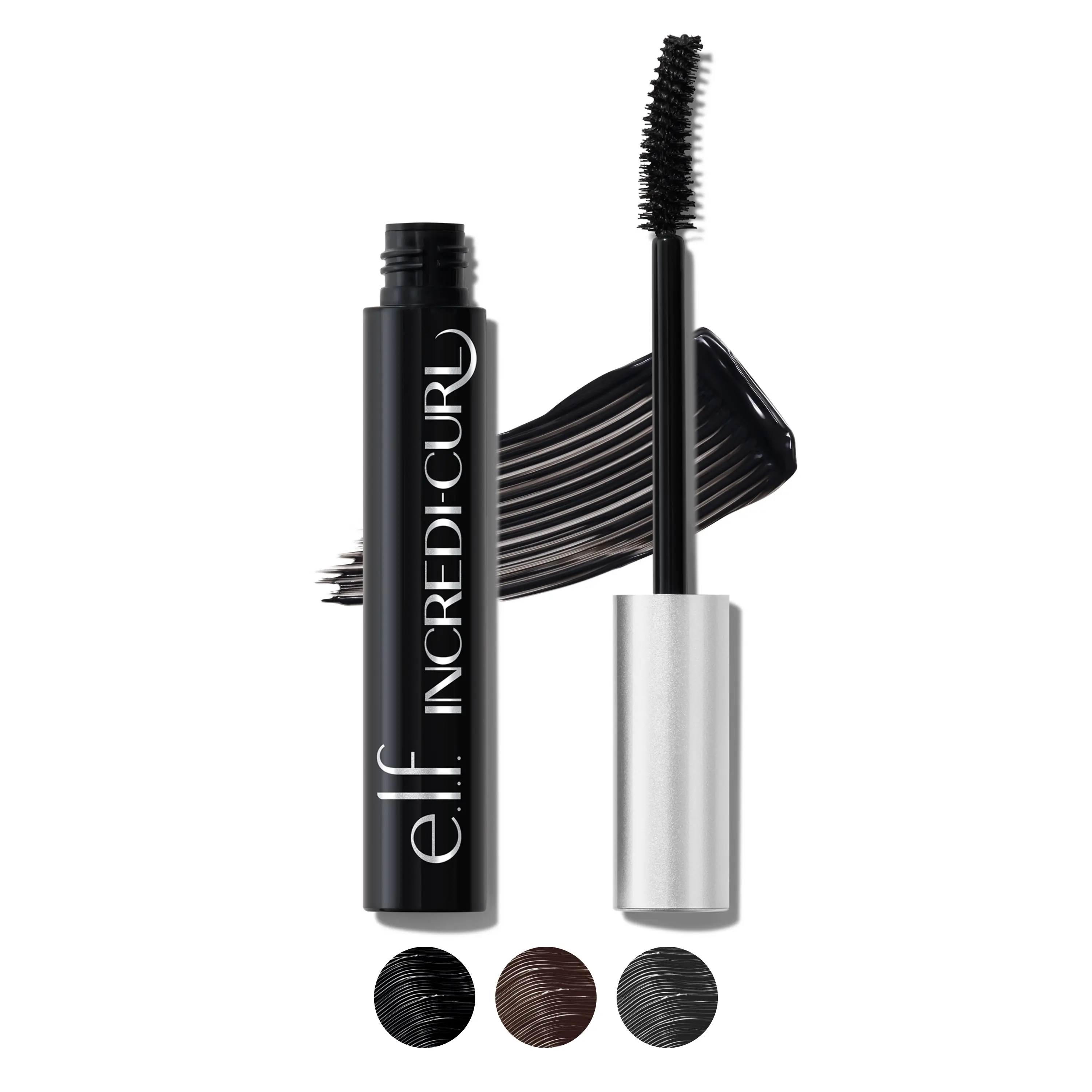 e.l.f. Incredi-curl Mascara - Volumizing & Curling Formula with Curved Bristles for Bold Lashes & Long-Lasting Wear 10mL e.l.f. Incredi-curl Mascara - Volumizing & Curling Formula with Curved Bristles for Bold Lashes & Long-Lasting Wear 10mL