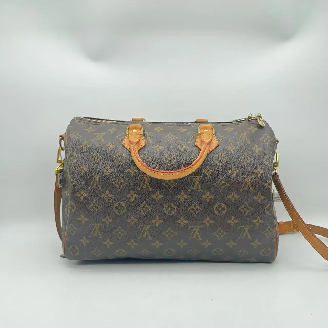 Pre-owned Louis Vuitton RL1 brown Speedy 35 Bandoulière Crossbody Bag 21131797