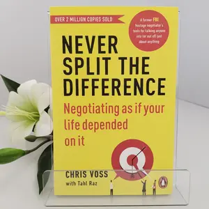 Chris Voss's Never Split the Difference: Proven Negotiation Tactics from a Former FBI Hostage Negotiator, Master Persuasion & Communication Skills