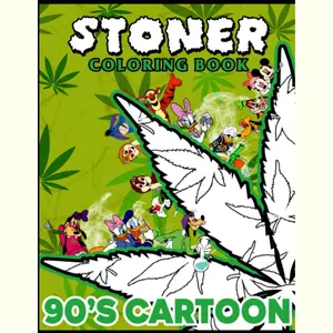 Stoner Coloring Book: 55+ Retro-Inspired Psychedelic & Trippy Coloring Pages for Stress Relief and Relaxation, The Ideal Gift for Weed Lovers and Cartoon Enthusiasts (German Edition)