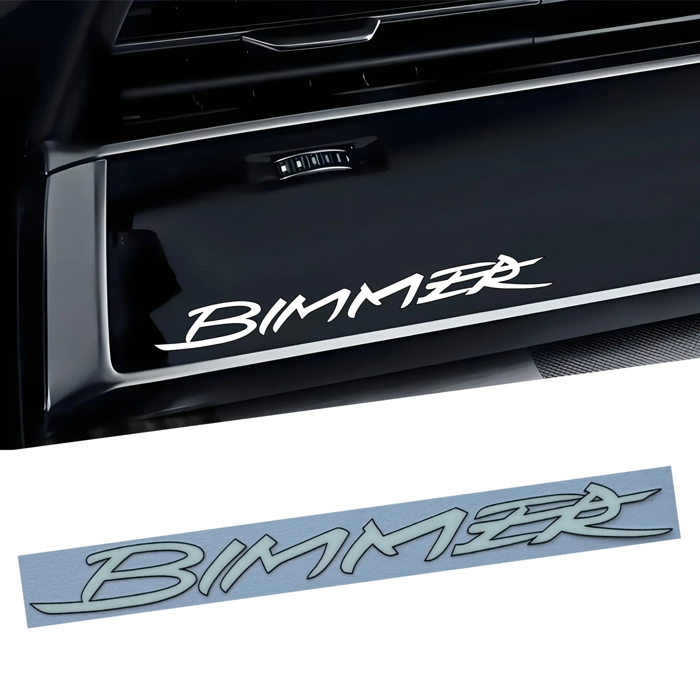 1PCS car sticker BIMMER car badge logo sticker Car Decals Automotive Decoration Vehicle Exterior Decoration suitable for BMW E21 E87 E88 F20 E36 E90 E91 E92 E12 E34 E60 F07 F10 vehicle decoration accessories