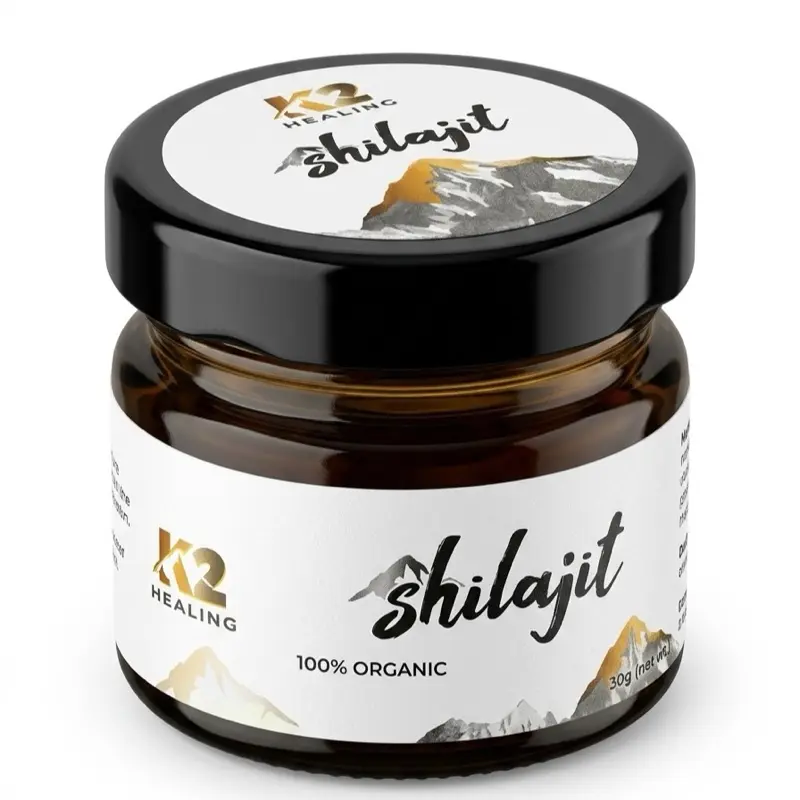 Pure Himalayan Shilajit Resin 30g - Mineral Supplement, Natural Health & Nutrition Vitamin, Lab-Tested Purity, Energy-Boosting, 90 Servings, Healthcare Support for Brain Health & Fitness