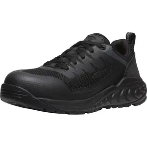 Keen Utility Womens Arvada CT Black Synthetic Work Shoes 8 W