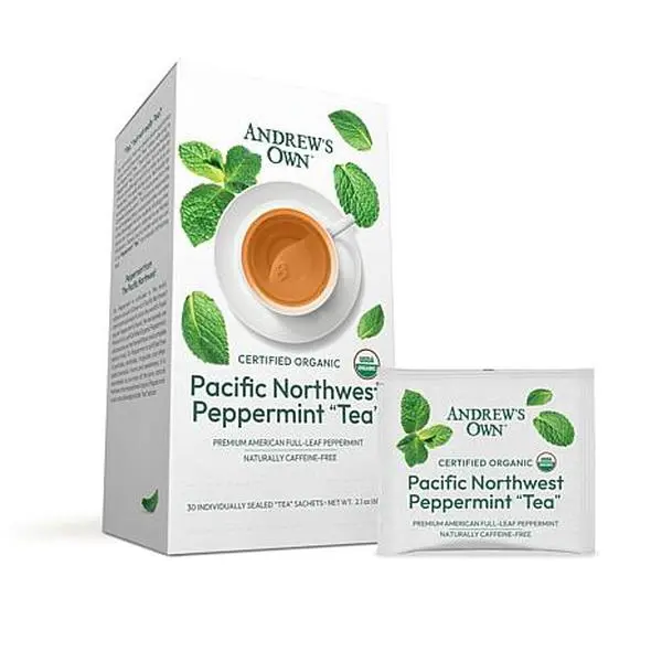 Andrew Lessman Certified Organic Peppermint "Tea" - 90 Sachets