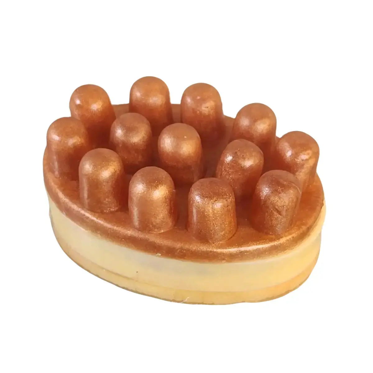 Men's Bourbon Butterscotch Fragrance Handmade All-Natural Goat Milk & Shea Butter Massage Soap Bar - Gentle Daily Moisturizing Hydrating Body Care Cleanser Aroma Wash, Scent, Goat Milk Base, Organic, 5-6 Oz