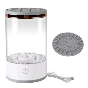 Portable USB Powered Makeup Brush Cleaner, Multifunctional Electric Automatic Cleaning and Drying Machine, Fast Efficient Clean, Makeup Brush Washer