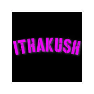 ITHAKUSH® Stickers, Trendy Custom Laptop Stickers, Fun Décor Stickers for Teens, Personalized Gifts, Unique Art Stickers