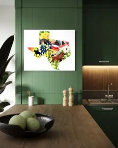 Texas Paint by Number Kit
