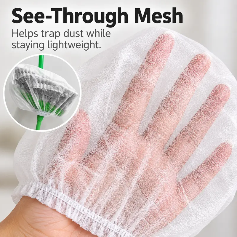 Disposable Static Duster Refill Sheets, Floor & Gap Dust Cleaner, Hair Removal Sweeping Tool for Home Cleaning
