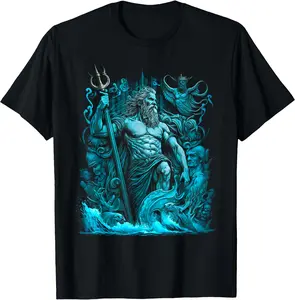 Poseidon Greek Mythology  Unisex T-Shirt