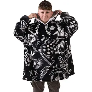 Blanket Hoodie  & Men --  Wearable Blanket , Teens, Soccer & Basketball Hoodie for Boys