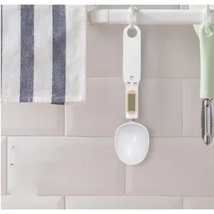 Kitchen Scale Measuring Spoon Scale, Digital Food Measuring Scoop, Food Digital Measuring Spoon Scoop Scale for Home Cooks Bakers Chefs Pet Owners