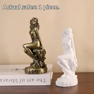 Artistic Resin Venus Statue Model, Multifunctional Decor for Home and Office, Perfect for Bookshelf, Living Room, Entryway, Gift Idea, Desk Decoration