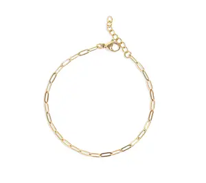 The Edgy Paperclip Bracelet