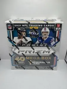 2021 Panini Prizm Football Mega Box - Factory Sealed - Find Silver Prizms