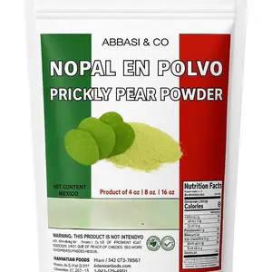 Fibra de Nopal – 8 oz – 100% Nopal Cactus Powder – Fiber-Rich Digestive Support – Vegan, Gluten-Free & Non-GMO – Prickly Pear Cactus Supplement for Skin, Metabolism & Heart Health