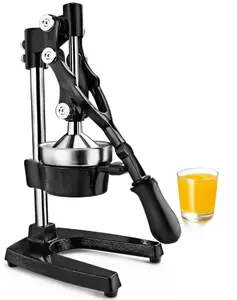 Citrus Juicer, Enameled Black
