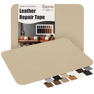 SelfAdhesive Leather Repair Patches Tape for Couches  x inch, Vinyl & Leather Repair Kit for Furniture, Car Seats, Handbags, Jackets  Beige