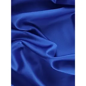 Blue Duchesse Satin