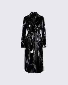 Knox Vegan Leather Coat