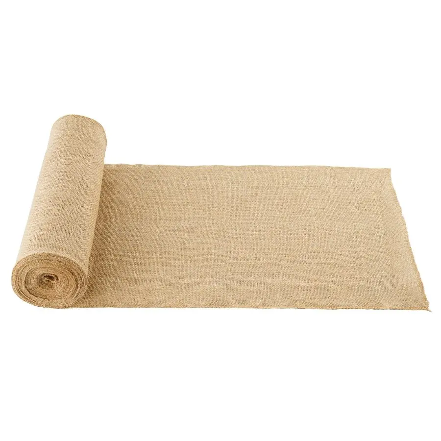 【Summerfinds】 VEVOR Burlap Fabric Roll, 14 inx 30 ft 50x 50 High Density Wide Natural Burlap Fabric Rolls, Jute Fabric Burlap Tree Wrap Roll, for Decor, Crafts, Wedding, Gardening, Plant Tree Winter Coveringdealsforyoudays