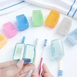 Portable Dust-Proof Antibacterial Toothbrush Cover - Reusable, Easy-Clean, Waterproof & Mold-Resistant for Travel, Camping & Home - Value Pack Toothbrush Storage