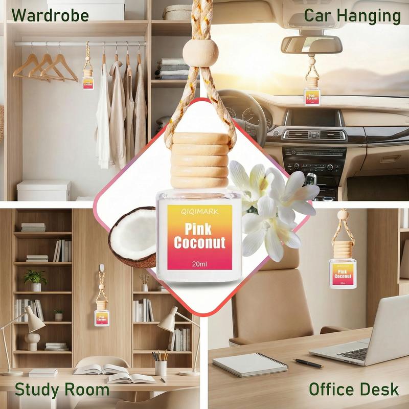 (4PACK)Air Hanging Fragrance Oil Diffuser, Air Freshener Diffuser For Essential Oils, Scents Fragrance Automobile Diffuser, Long Lasting Diffuser,room decor-christmas gift ideas