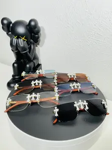 LuxCross Diamond Glasses - Premium Quality, Lightweight Design, Comfortable Fit, Ideal for Everyday Use